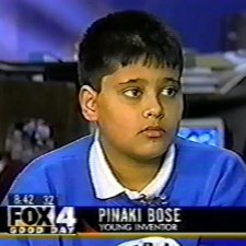 Picture of Pinaki on TV (Fox News)